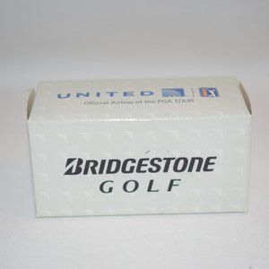 NIB 2 Bridgestone Golf United Airlines Golf Balls PGA